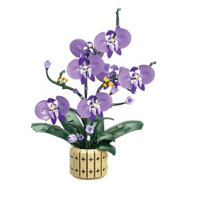 프리 트라이브 11011 크리에이터 나방 난초 호환블럭