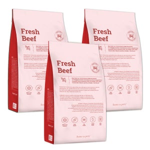본아페티 플러스 프리미엄 기능성 수제사료 활력+종합기능성, 1kg, 3개
