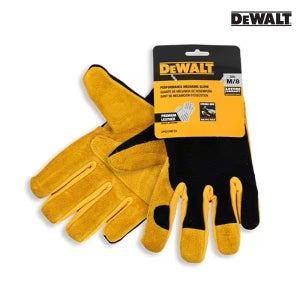 디월트 하이브리드 퍼포먼스 가죽 장갑 DPG216 작업 안전장갑