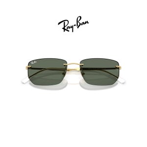 레이벤 RB3768 001/7156 아리스타 골드 / 다크 그린 긱시크 무테 선글라스