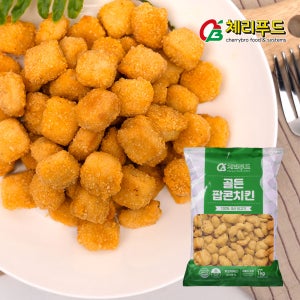 체리푸드 팝콘치킨 순살 너겟 콜팝 치킨 국내산 1kg, 1개
