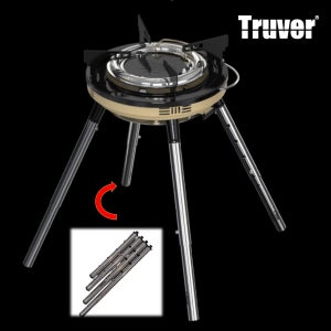 [트루버] 사하라 와이드 버너 전용 높이조절 다리 / 가변 4단 길이조절 다리 연장키트