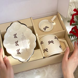 빠마린 소금빵 홈 브런치 3p세트 귀여운 홈카페 접시 자취 필수템 집들이 홈세트 생일선물