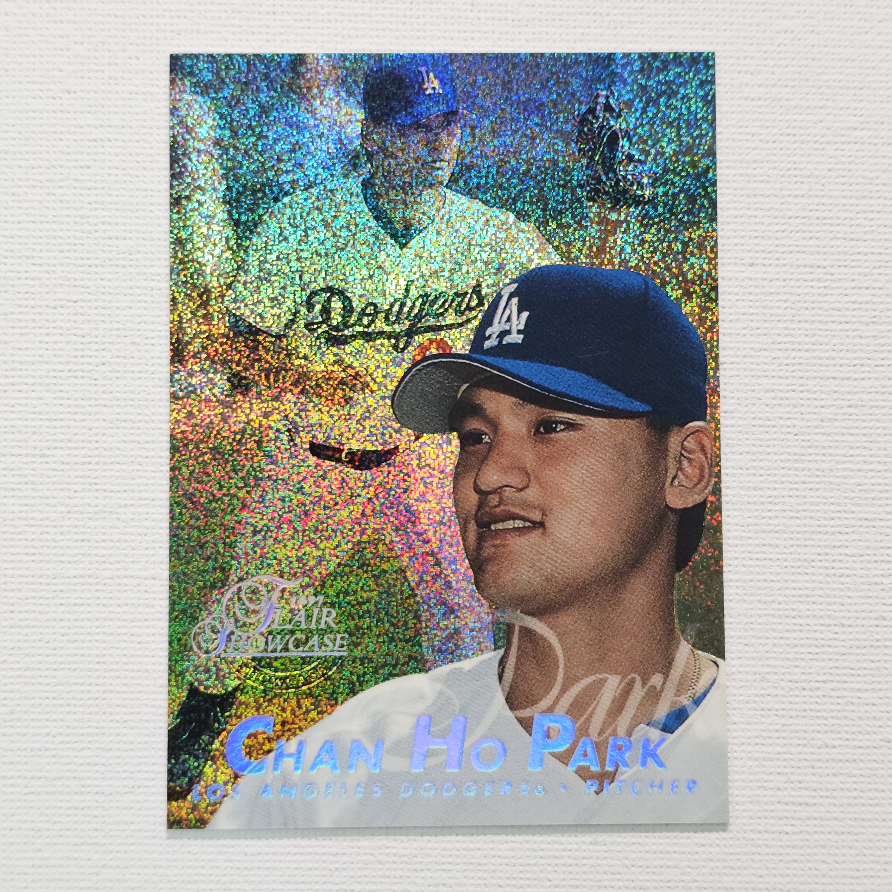 1997 Flair Showcase Row 0 Chan-Ho Park 박찬호 야구카드 / MLB-99