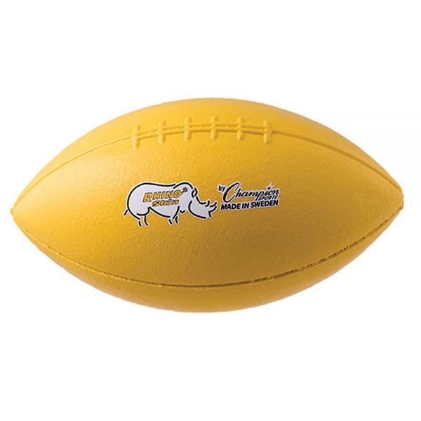 Champion Sports 26.7cm(10.5인치) 코뿔소 스킨 몰드 폼 풋볼, 옐로우 11st_amz 124864 4478040185