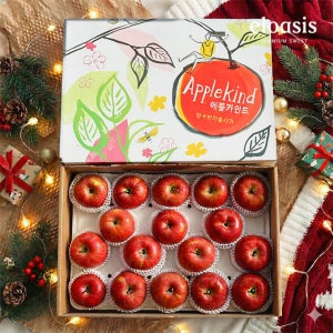 [엘로아시스X애플카인드] 양구 펀치볼 부사 시나노골드 사과 5kg 3kg