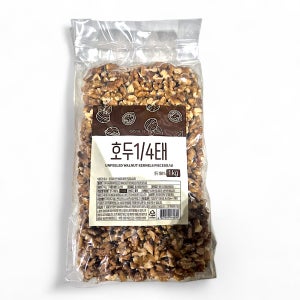 대두식품 호두1/4태 1KG 10개 1박스/토핑용 제과제빵 재료