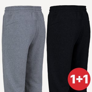 1+1 남자 겨울 트레이닝바지 체육복 남성 기모 츄리닝 운동복 러닝 바지(M6OPWP06)
