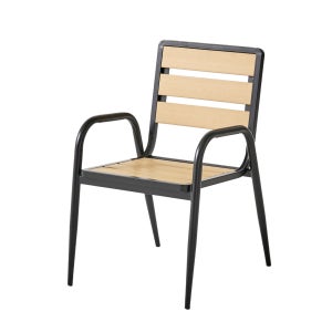 [930퍼니처] 포레아체어 야외용의자 내추럴 카페 인테리어 테라스 철제의자 MGF