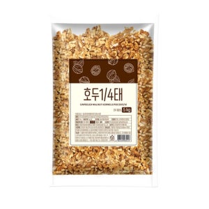 대두식품 호두1/4태 5KG 2개 1박스/토핑용 제과제빵 재료