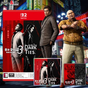 닌텐도 스위치2 용과같이 극3 + 용과같이3 외전 예약 /색지+점포특전(키링)