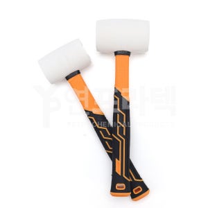 고무망치 연질 소형 무진동 나무 타일 목공 목수 양면 해머 슬레이브 300g