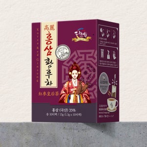 [본사직영] 다예 100% 국산 홍삼황후차 6년근홍삼차 10티백 10개입, 9개