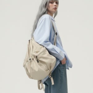 스트링 가벼운 데일리 나일론 백팩 경량 캐주얼 여행 배낭 SN909011