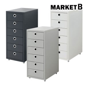 책상서랍장 책상 선반 서랍 프린터 선반 받침대 MKB 6단