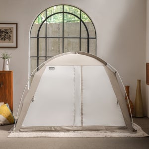 따수미 시그니처 난방텐트 S-PE폴 보온 방한 침대 실내 수면 텐트 킹