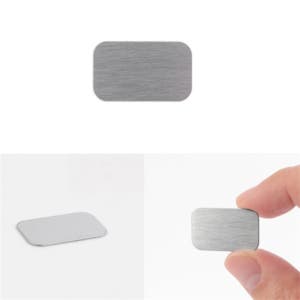 두두처럼 1P 부착식 다용도 사각 철판 자석보조철판