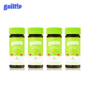 길팁 샐러드캔디 식이섬유 야채혼합농축분말 사과맛 30정, 4개