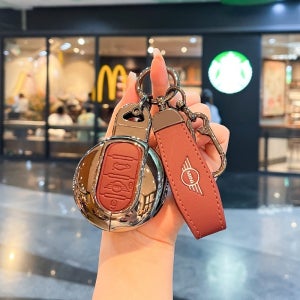 미니쿠퍼 차 키 케이스 구형 가죽 메탈 컨트리맨 클럽맨 선물