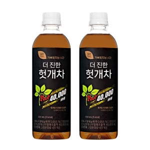 일화차시 더진한헛개차 500ml X 20pet 헛개나무열매추출액 40,000mg