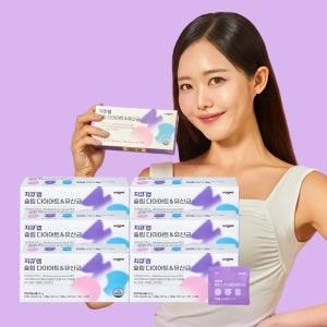 지큐랩 슬림 다이어트 & 유산균 장건강 체지방 혈당 유산균 14포, 6개