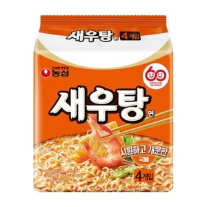 새우탕면 4개입 (488g)