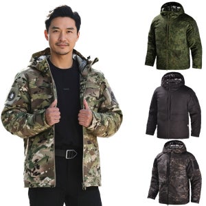 남자 야상 패딩 밀리터리 택티컬 후드 자켓 군복 전술 점퍼 겨울 방한복 밀리터리룩 MY40