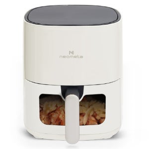 네오메타 전자식 에어프라이어 5L 대용량 터치식 내열유리 NEM-AF381E
