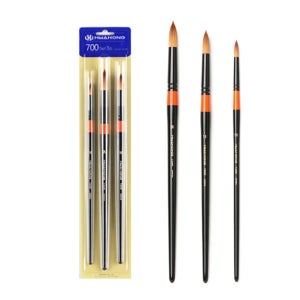 화홍 수채화붓 700R 3본 A세트