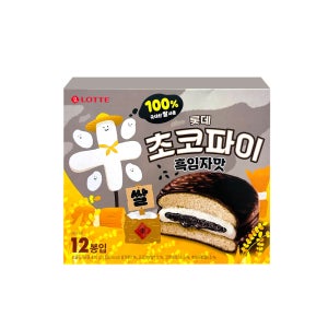 롯데 초코파이 흑임자 420g