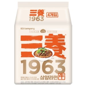 삼양 1963 라면 4개입 x 1개