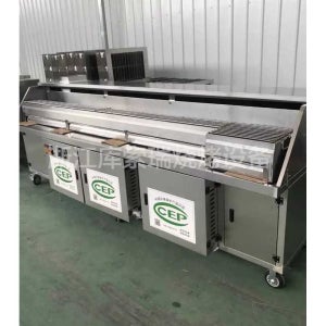 업소용 무연 야키토리 화로 꼬치구이 기계 숯불구이 집진기 몽땅 1.2m 고효율 정화 모델