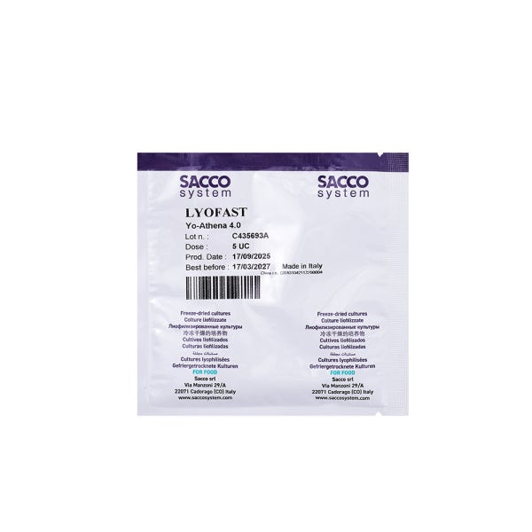 사코 요거트 스타터 동결건조 유산균 리얼 그릭요거트 전용 SACCO YO ATHENA 4.0