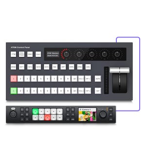 블랙매직 영상세트 10채널 1 M/E 스위처 + 컨트롤 패널 ATEM SET 교회 방송