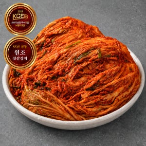 얼김치 국내산 전라도 포기김치 배추김치 3kg, 1개