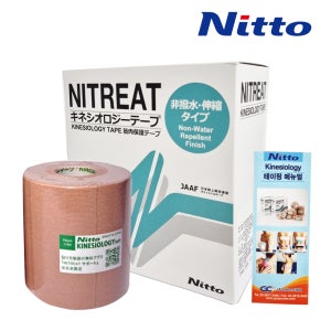 니또 키네시오로지 테이프 근육 무릎 발목 손목 스포츠 테이핑 7.5cmx5m