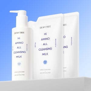 [듀이트리] 하이 아미노 올 클렌징 밀크 800ml (본품+리필 구성)