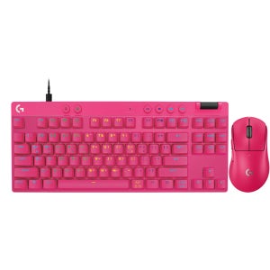 로지텍 지슈라2 DEX G PRO X SUPERLIGHT 핑크 + PRO X TKL RAPID 핑크 마우스 키보드 세트