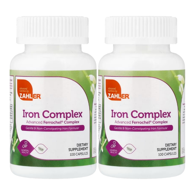 Zahler 잘러 철분 <b>아이언 컴플렉스</b> 100정 2개