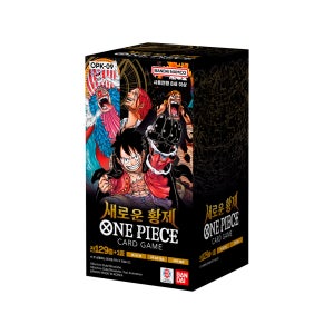 원피스 카드 게임 부스터팩 9탄 새로운 황제 OPK-09 보드게임 캐릭터카드 TCG