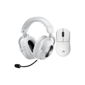 로지텍 지슈라2C G PRO X SUPERLIGHT 화이트 + PRO X 2 무선 헤드셋 화이트 마우스 헤드셋 세트