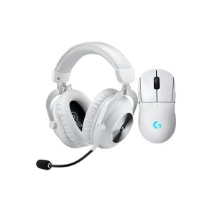 로지텍 G PRO 2 LIGHTSPEED 화이트 + PRO X 2 무선 헤드셋 화이트 마우스 헤드셋 세트