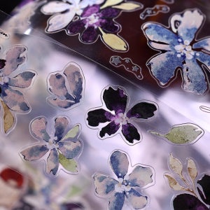 Xiaobaijia 드림 몽환적 청백자색 마테 빈티지 다꾸 6m