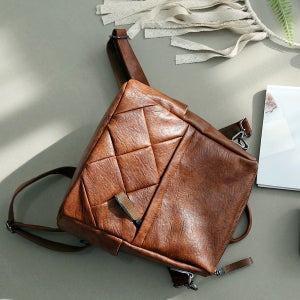 [루루백] 소가죽 여성 백팩 직장인 회사원 데일리 여자 배낭