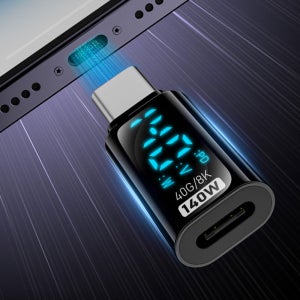 LED 디스플레이젠더 USB C to C 타입 140w 40Gbps 8K 연장 변환 젠더