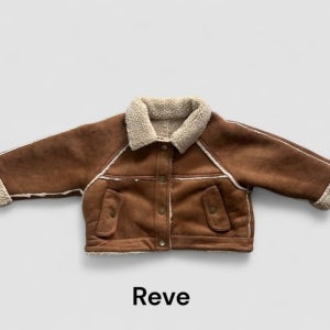 키즈 겨울 뽀글이기모무스탕