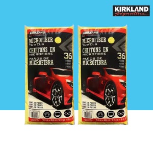 코스트코 막타월 커클랜드 타월 극세사 세차 드라잉 버핑 타올 수건 걸레 36매, 2개