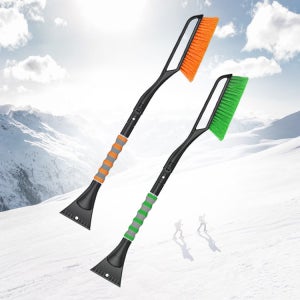 자동차 제설삽 성애제거기 눈제거 차량용 청소 브러쉬