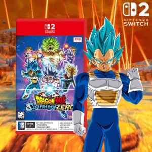 닌텐도 스위치2 드래곤볼 스파킹 제로 한글판 + 게임칩케이스