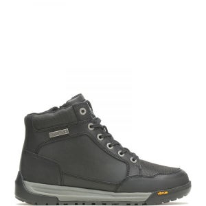 할리-데이비슨 길햄 D96252 남성용 검은 가죽 오토바이 부츠